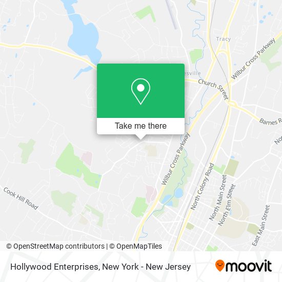 Hollywood Enterprises map