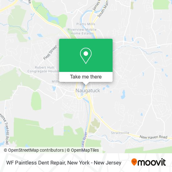 Mapa de WF Paintless Dent Repair