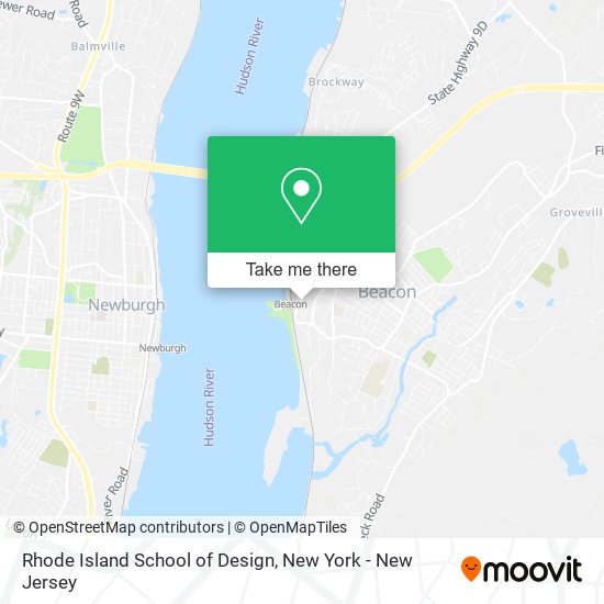 Rhode Island School of Design map