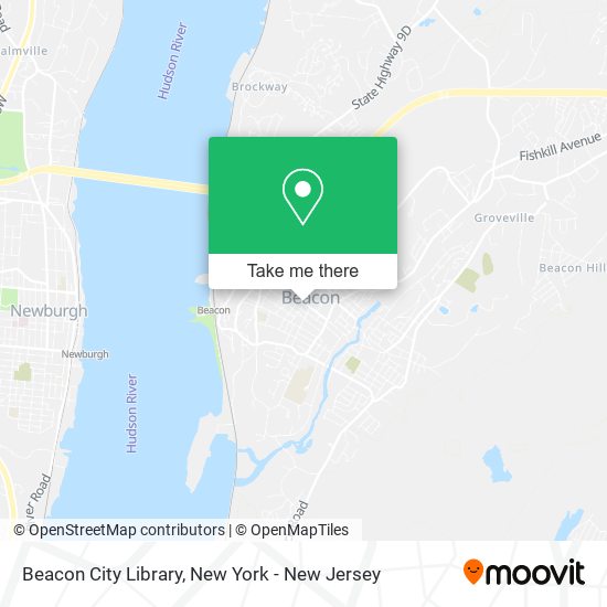 Beacon City Library map