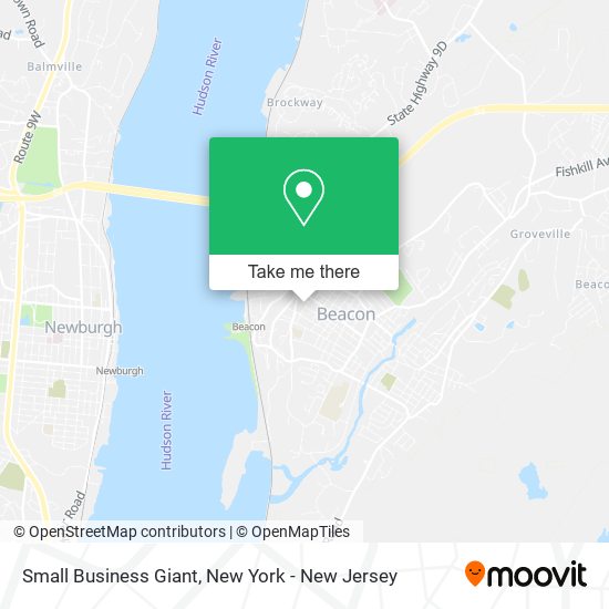 Small Business Giant map