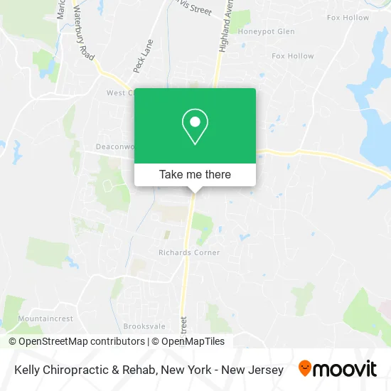 Kelly Chiropractic & Rehab map