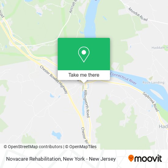 Novacare Rehabilitation map