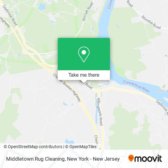 Middletown Rug Cleaning map