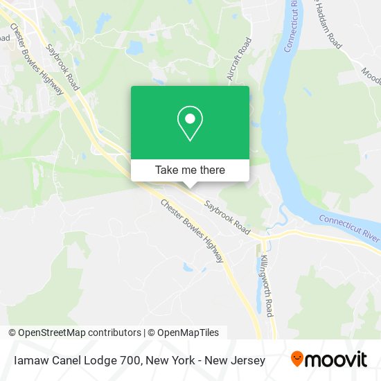 Iamaw Canel Lodge 700 map