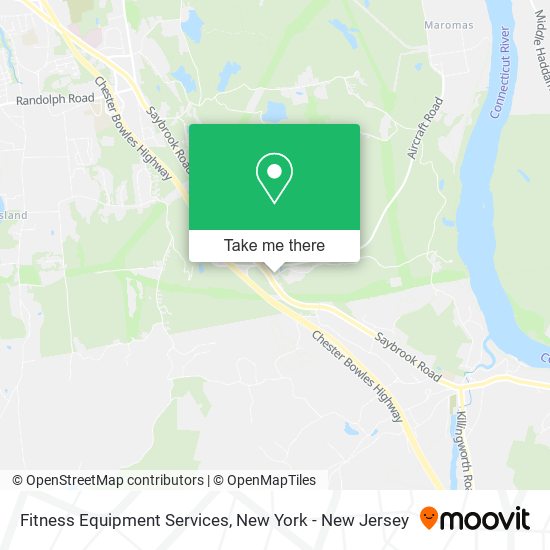 Fitness Equipment Services map