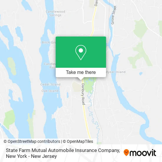 State Farm Mutual Automobile Insurance Company map