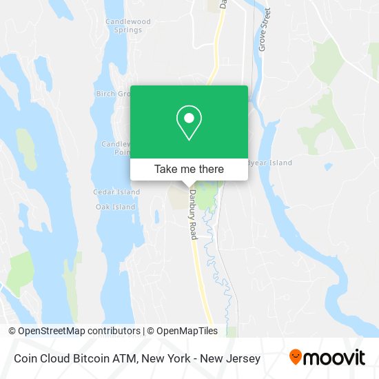 Mapa de Coin Cloud Bitcoin ATM