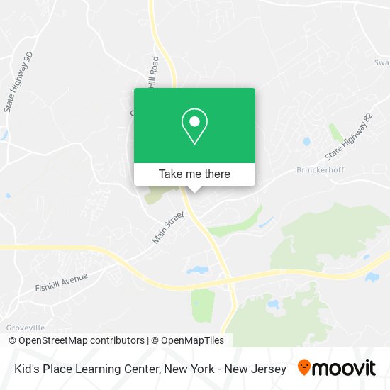 Mapa de Kid's Place Learning Center