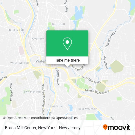 Mapa de Brass Mill Center