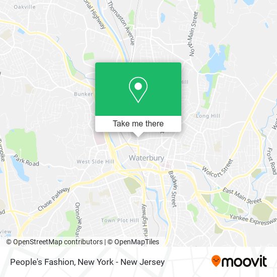 People's Fashion map