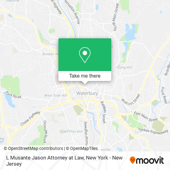 L Musante Jason Attorney at Law map
