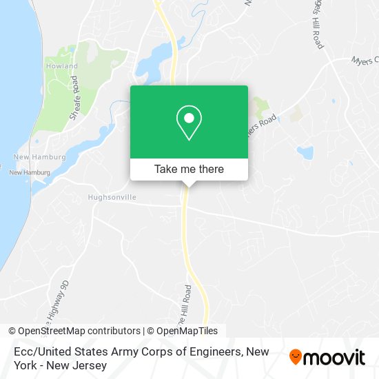 Ecc / United States Army Corps of Engineers map