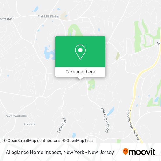 Allegiance Home Inspect map