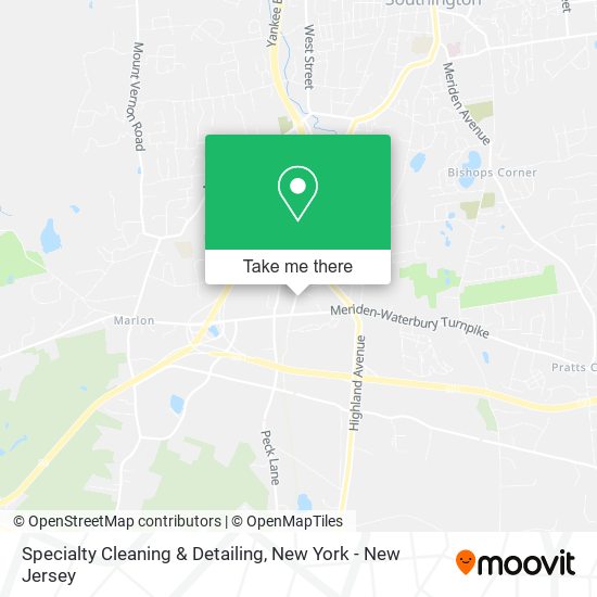 Specialty Cleaning & Detailing map