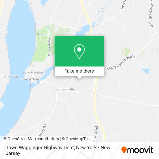 Town Wappinger Highway Dept map