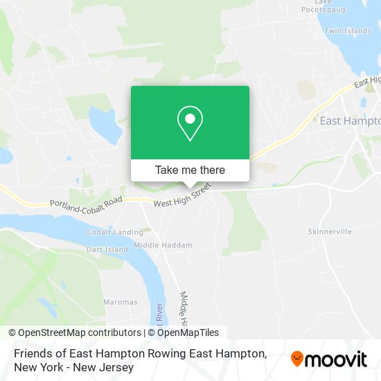Mapa de Friends of East Hampton Rowing East Hampton