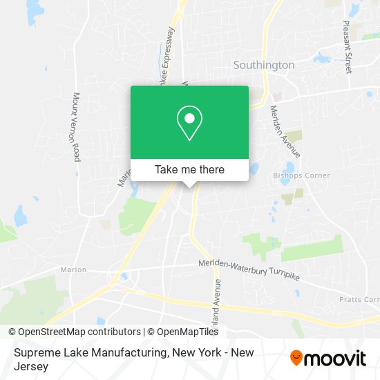 Supreme Lake Manufacturing map