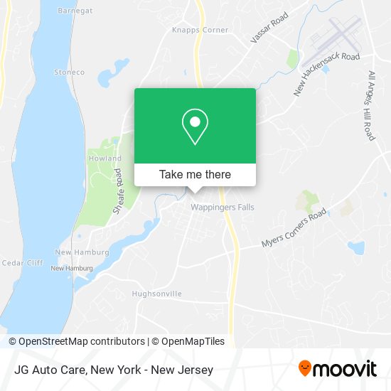 JG Auto Care map