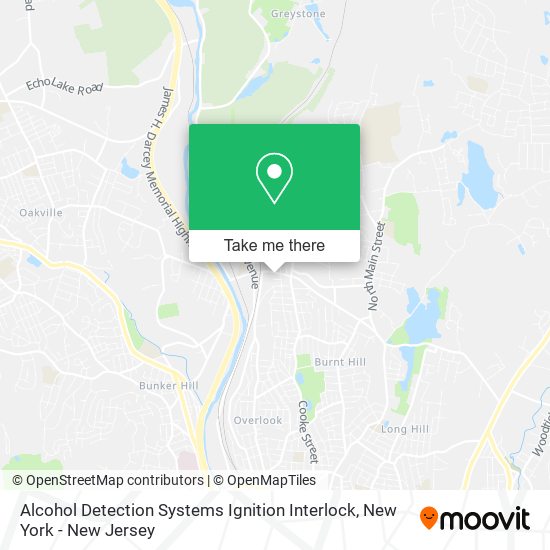 Alcohol Detection Systems Ignition Interlock map