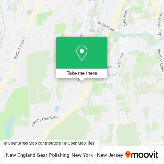 New England Gear Polishing map