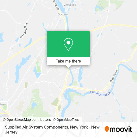 Supplied Air System Components map