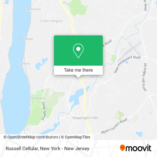 Russell Cellular map