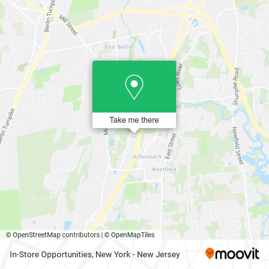 In-Store Opportunities map