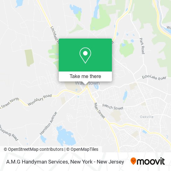 Mapa de A.M.G Handyman Services
