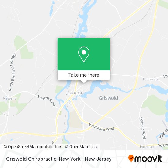 Griswold Chiropractic map