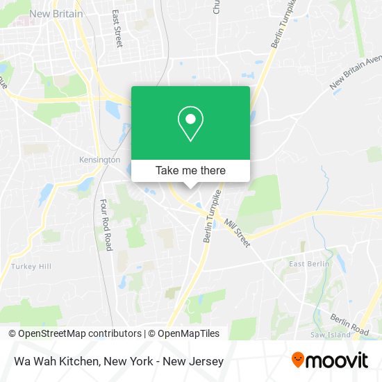Mapa de Wa Wah Kitchen