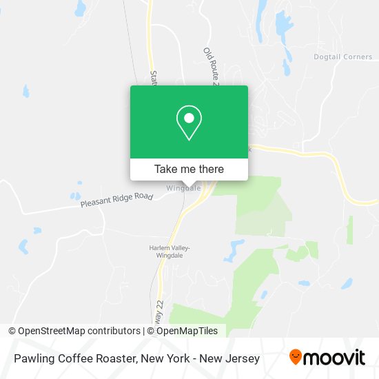 Pawling Coffee Roaster map