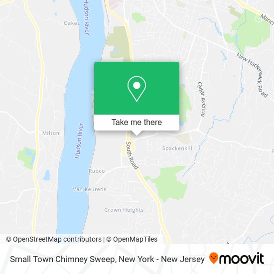 Small Town Chimney Sweep map