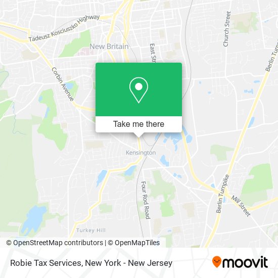 Robie Tax Services map