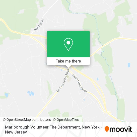 Marlborough Volunteer Fire Department map