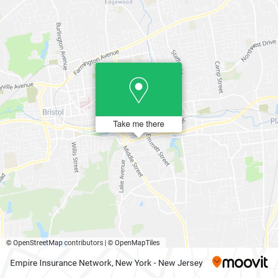 Mapa de Empire Insurance Network