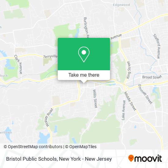 Mapa de Bristol Public Schools