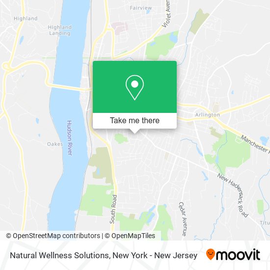 Natural Wellness Solutions map