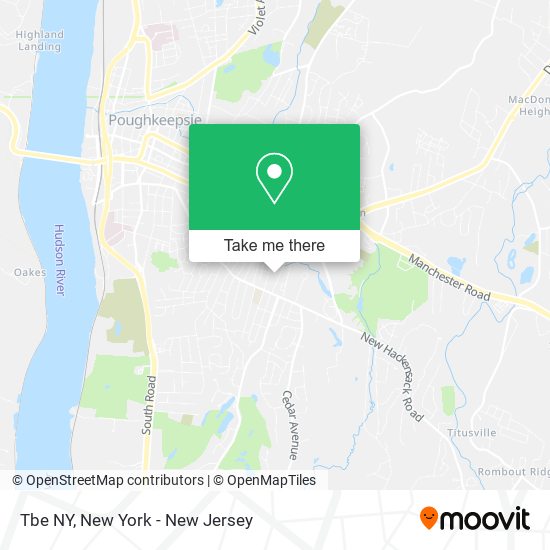 Tbe NY map