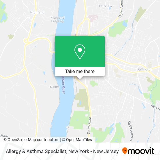 Allergy & Asthma Specialist map