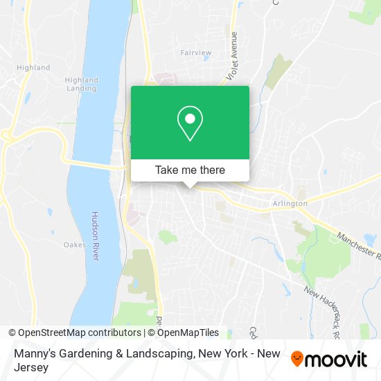 Manny's Gardening & Landscaping map