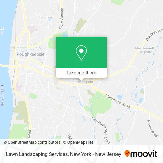 Lawn Landscaping Services map