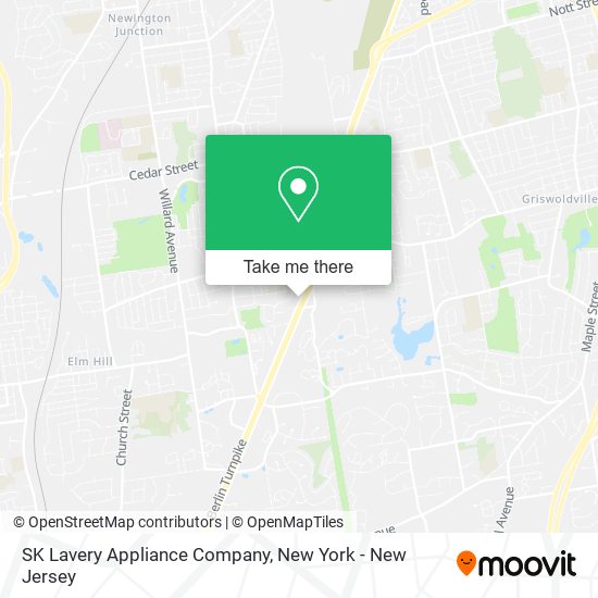 SK Lavery Appliance Company map