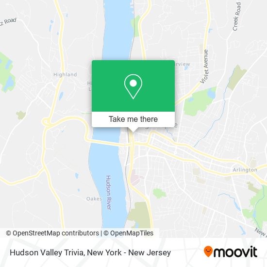 Mapa de Hudson Valley Trivia