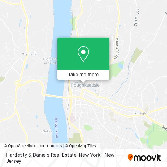 Hardesty & Daniels Real Estate map