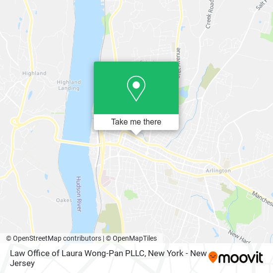 Mapa de Law Office of Laura Wong-Pan PLLC