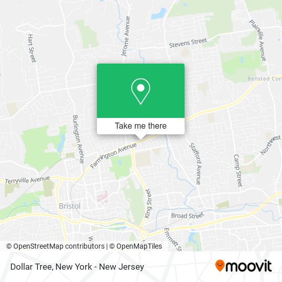 Mapa de Dollar Tree