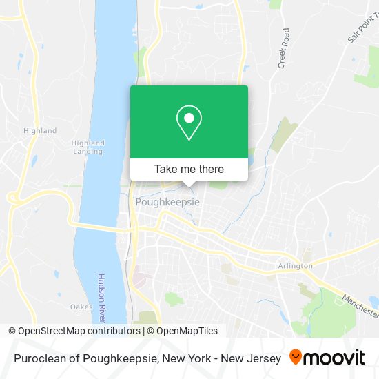 Mapa de Puroclean of Poughkeepsie