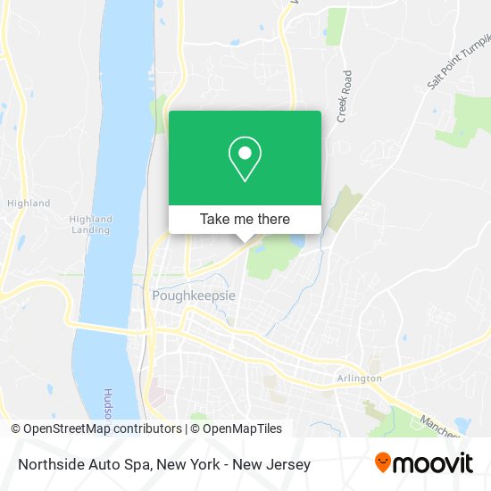 Northside Auto Spa map