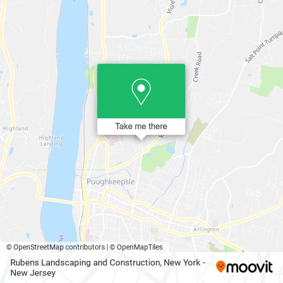 Rubens Landscaping and Construction map